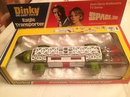 DINKY DIE CAST MODEL SPACE 1999 NO 359 EAGLE TRANSPORTER