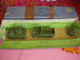 Dinky Royal Tank Corps Medium tank set in box Pre war