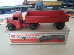 Dinky Supertoys Bedford Articulated Lorry No 521 Meccano vintage diecast 1 48