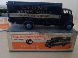 Dinky Supertoys Guy Van No 514 Meccano vintage die-cast scale 1.48 lyons swiss