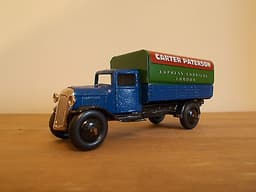 Dinky Toys 25 Series 25b Pre War 2nd Type Covered Van Wagon Truck RARE