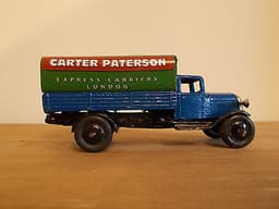 Dinky Toys 25 Series 25b Pre War 2nd Type Covered Van Wagon Truck RARE