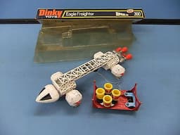 DINKY Toys Die-Cast Eagle Freighter No 360 Vintage 1975 G. Anderson Space:1999