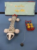 DINKY Toys Die-Cast Eagle Freighter No 360 Vintage 1975 G. Anderson Space:1999