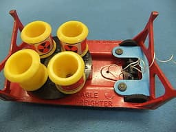 DINKY Toys Die-Cast Eagle Freighter No 360 Vintage 1975 G. Anderson Space:1999