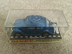 Dinky Toys die-cast models: 129 Volkswagen 1300 Sedan & 305 David Brown Tractor