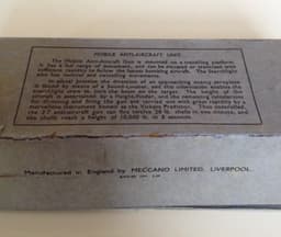 Dinky Toys Pre War 161 Mobile Anti-aircraft Unit