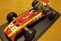 FERRARI 312 1968 JACKY ICKX FRANCE GP WINNER SCRATCHBUILT FROM CARRERA SLOT 1/32