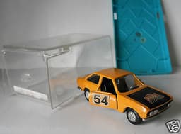 Fiat 124 Sport Coupe Rally Mercury 1/43 Diecast "Autobox" Near Mint Condition