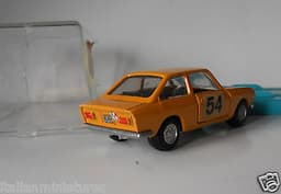 Fiat 124 Sport Coupe Rally Mercury 1/43 Diecast "Autobox" Near Mint Condition