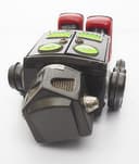 Horikawa Brown Attacking Martian Robot. Japan. Vintage Tin Working Great cond.