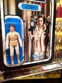 LEIA HOTH AFA 80 85 90 ROTJ 77 BACK CLEAR BUBBLE 1983 KENNER STAR WARS VINTAGE
