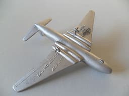 Mercury aeroplane Comet DH 106 art 407 diecast like Dinky aircraft, scarce.