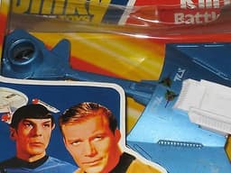 MIB 1977 Dinky Die Cast Toys 357 Star Trek "Klingon" Battle Cruiser
