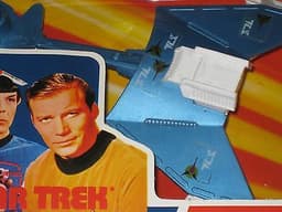 MIB 1977 Dinky Die Cast Toys 357 Star Trek "Klingon" Battle Cruiser