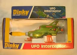 MIB 1978 Gerry Anderson Die-Cast Dinky Toys S.H.A.D.O. UFO Interceptor