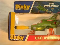 MIB 1978 Gerry Anderson Die-Cast Dinky Toys S.H.A.D.O. UFO Interceptor