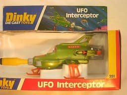 MIB 1978 Gerry Anderson Die-Cast Dinky Toys S.H.A.D.O. UFO Interceptor