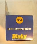 MIB 1978 Gerry Anderson Die-Cast Dinky Toys S.H.A.D.O. UFO Interceptor