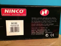 Ninco runs on Scalextric 50160 Jaguar XK 120 Liege Rome Liege Slot Car 39 New