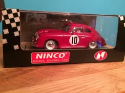 Ninco runs on Scalextric 50177 Porsche 356-A Coupe 10 Slot Car New Monte Carlow