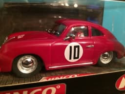 Ninco runs on Scalextric 50177 Porsche 356-A Coupe 10 Slot Car New Monte Carlow