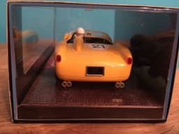 Ninco runs Scalextric 50151 Ferrari 250 TR TESTA ROSSA 1957 Amarillo Slot Car