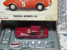 OLD KOGURE JAPAN "TOYOTA SPORTS 800 1965" SLOT CAR KIT 1/24