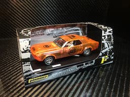 PIONEER SLOT CAR 50TH ANNIVERSARY MUSTANG, NEON X-RAY LIMITED EDITION #39 OF 68