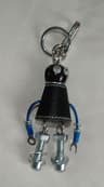 PRADA VINTAGE KEY RING ROBOT NUTS AND BOLTS. NEVER USED.