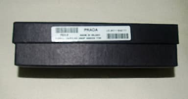 PRADA VINTAGE KEY RING ROBOT NUTS AND BOLTS. NEVER USED.