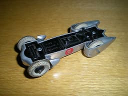 Pre War smooth hubs Dinky 23D Auto Union With Driver VERY RARE CONDITION Audi