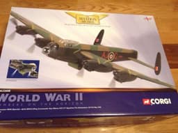 Rare Corgi AA32608 Diecast 1/72 scale Lancaster, Guy Gibson Dambuster Model