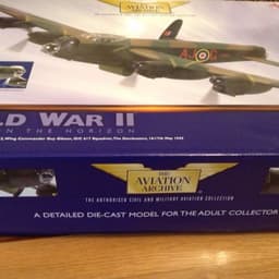 Rare Corgi AA32608 Diecast 1/72 scale Lancaster, Guy Gibson Dambuster Model