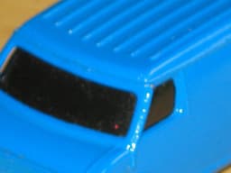 RARE CORGI JUNIORS #94 ADIDAS CHEVROLET VAN - RARE BLACK GLASS -DIECAST VEHICLES