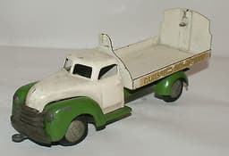 rare tekno carlsberg tin and diecast / delivery truck