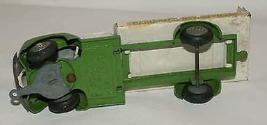 rare tekno carlsberg tin and diecast / delivery truck
