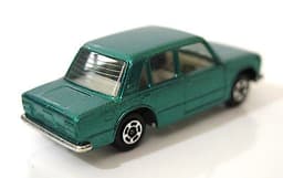 Rare Vintage POLISTIL Fiat 124 Diecast Car Model Italy RJ14 1970\'s Politoys