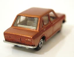 Rare Vintage POLISTIL Fiat 128 Diecast Car Model Italy RJ12 1970\'s Politoys