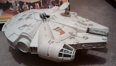 Rare vintage star wars millenium falcon 1979