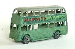 Repainted Vintage Pre War Dinky Toys Double Decker Motor Bus No 29 Marmite.