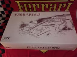 Rosso Diecast Model Kit WRX 1/8 1991 F1 Ferrari 643 Alesi Prost Marlboro