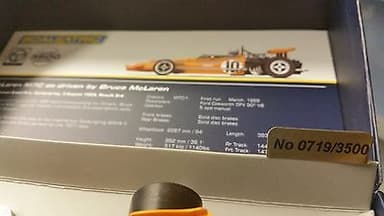 Scalextric Formula 1 F1 McLaren M7C Slot Car New Limited Edition Carrera Ninco