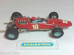 SCALEXTRIC Tri-ang Vintage 1960\'s SUPER 124 ACE GP FERRARI V8 24C/501 1/24 Scale