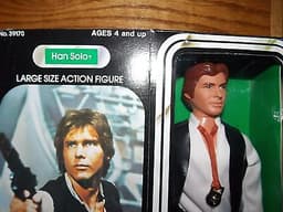 SEALED!~Vintage~1970s~1977~1978~Kenner~Star~Wars~12"~Han~Solo~Doll~figure~lot~15