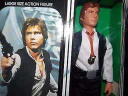 SEALED!~Vintage~1970s~1977~1978~Kenner~Star~Wars~12"~Han~Solo~Doll~figure~lot~15