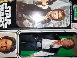SEALED!~Vintage~1970s~1977~1978~Kenner~Star~Wars~12"~Han~Solo~Doll~figure~lot~15