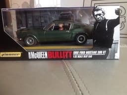 Slot car Steve McQueen, bullitt,Ford Mustang 390GT