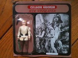 Star Wars carded Hungarian Luke (Uzay / Bootleg / vintage / VERY rare ...)