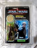 Star Wars Vintage Kenner 1985 POTF Luke Skywalker Jedi Knight AFA 80 MOC